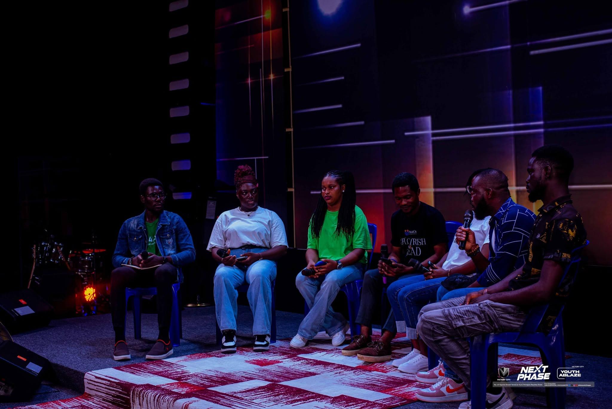 Youth Ablaze panel discussion