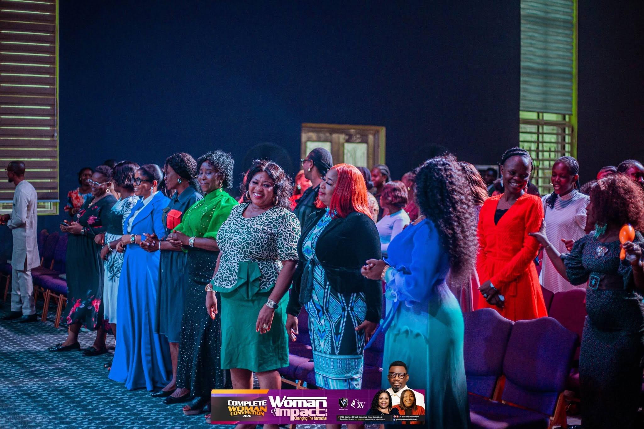 Women gathered at the Complete Woman Convention