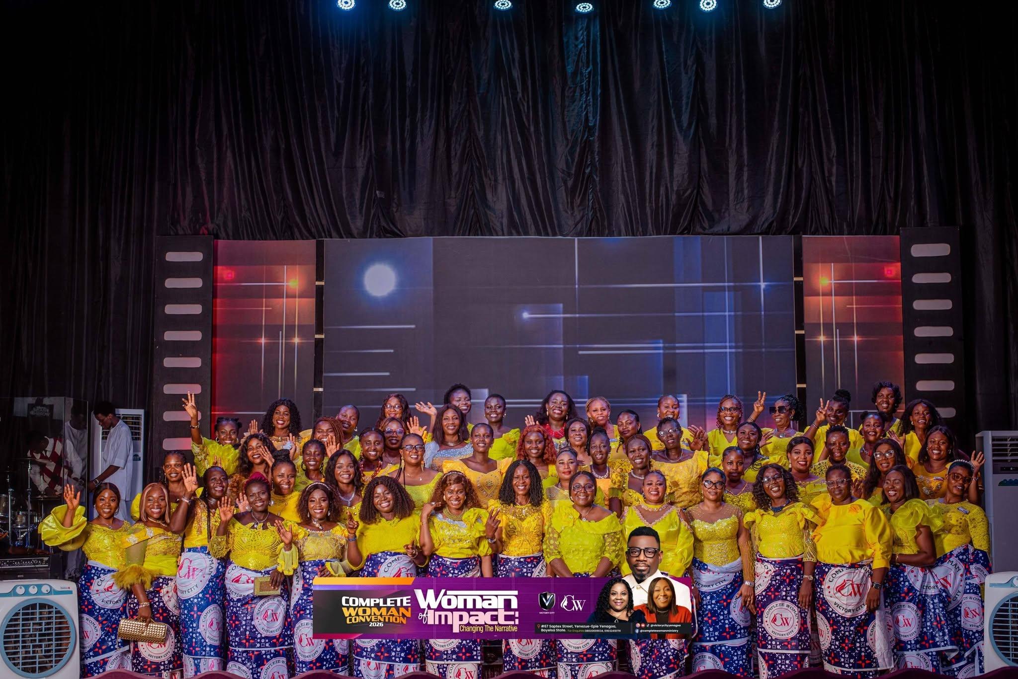 Complete Woman group at the convention