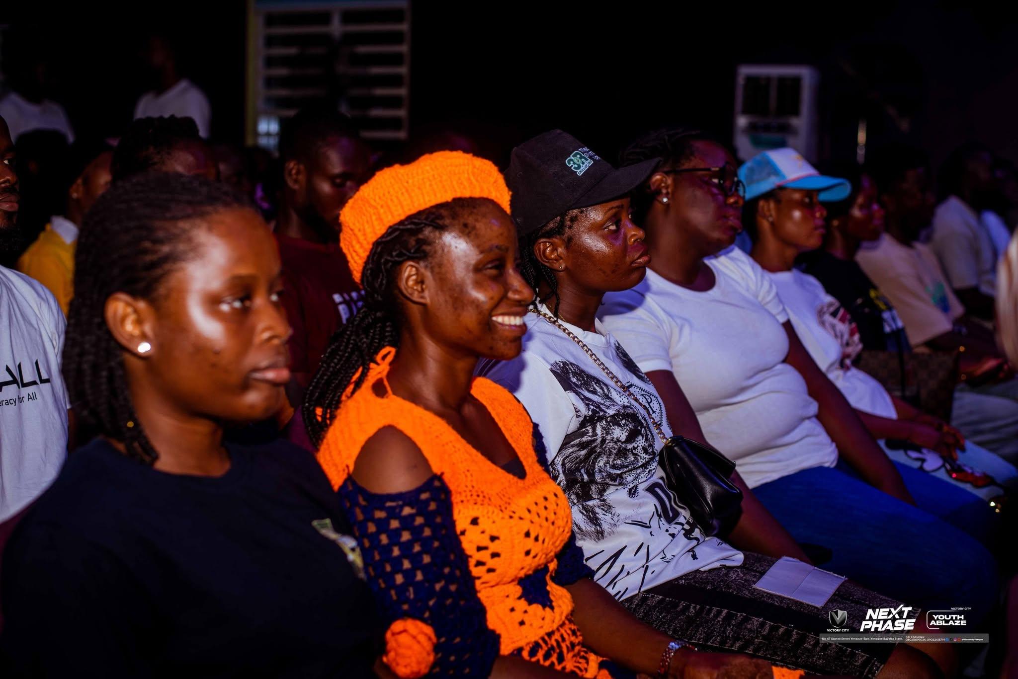 Young people together at a Youth Ablaze gathering